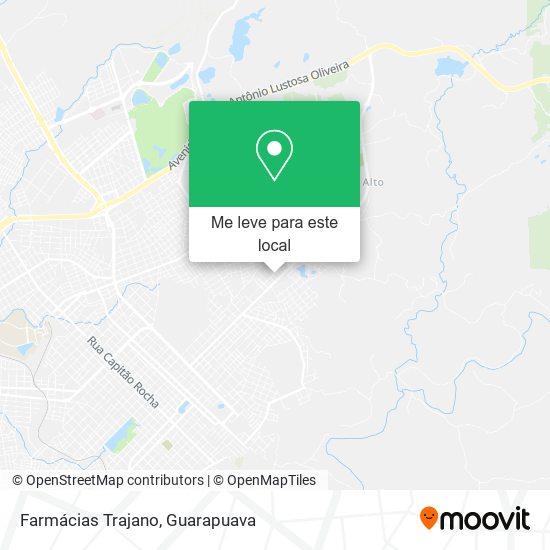 Farmácias Trajano mapa