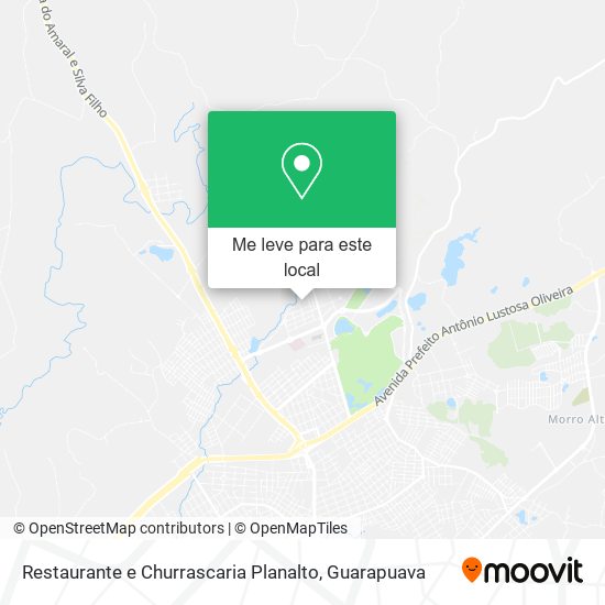 Restaurante e Churrascaria Planalto mapa