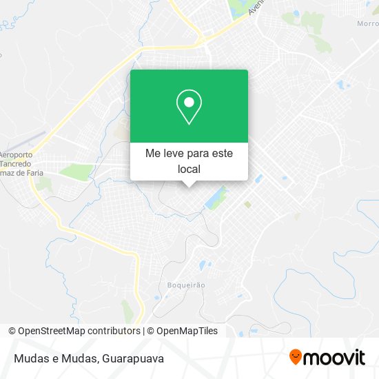 Mudas e Mudas mapa