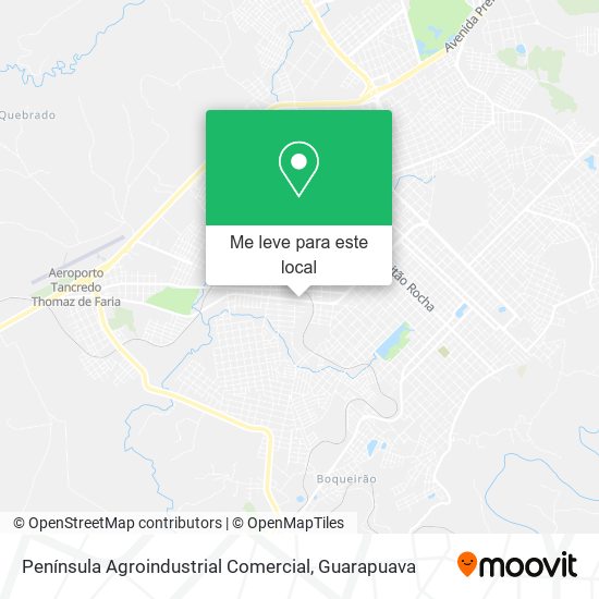 Península Agroindustrial Comercial mapa