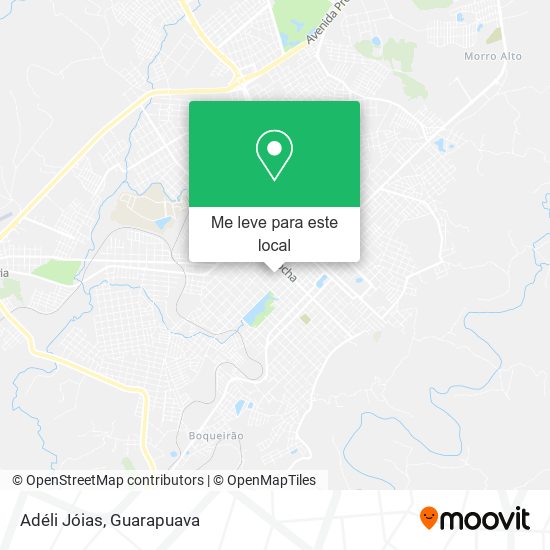 Adéli Jóias mapa