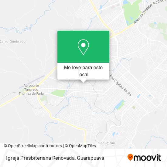 Igreja Presbiteriana Renovada mapa