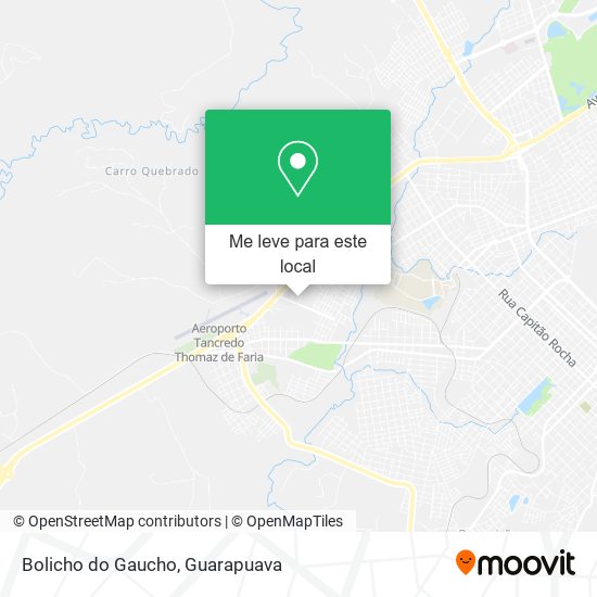 Bolicho do Gaucho mapa