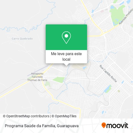 Programa Saúde da Família mapa