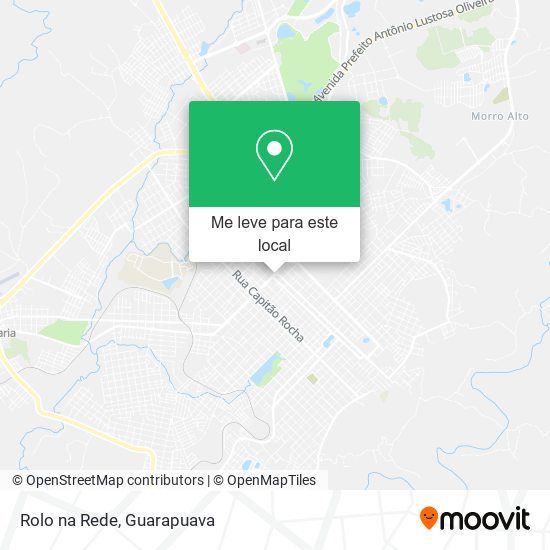 Rolo na Rede mapa