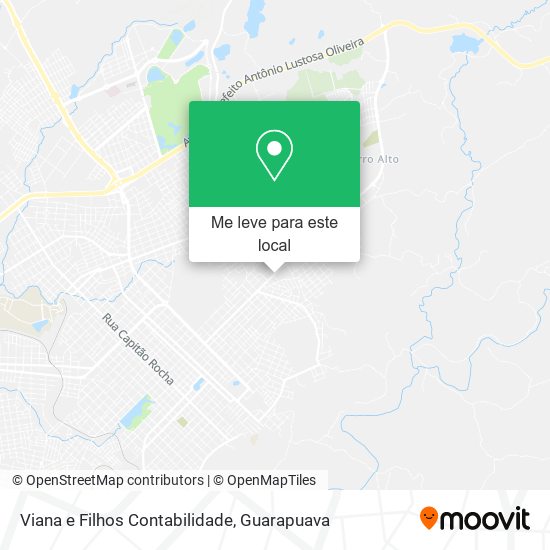 Viana e Filhos Contabilidade mapa