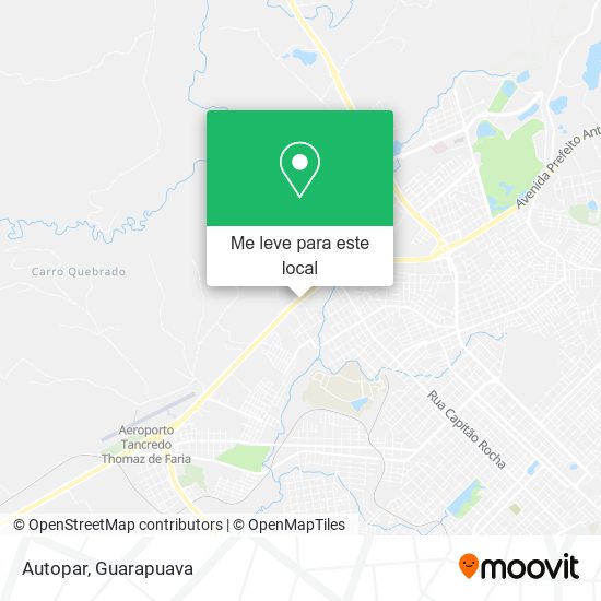 Autopar mapa