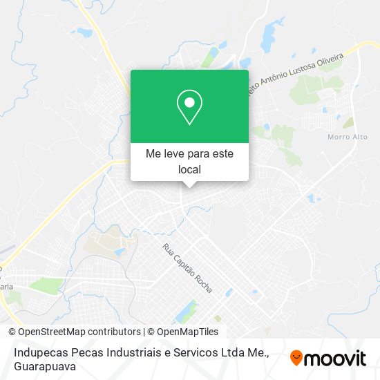 Indupecas Pecas Industriais e Servicos Ltda Me. mapa
