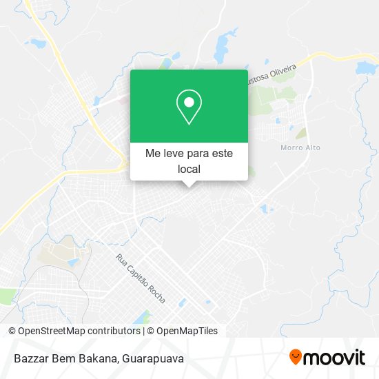 Bazzar Bem Bakana mapa