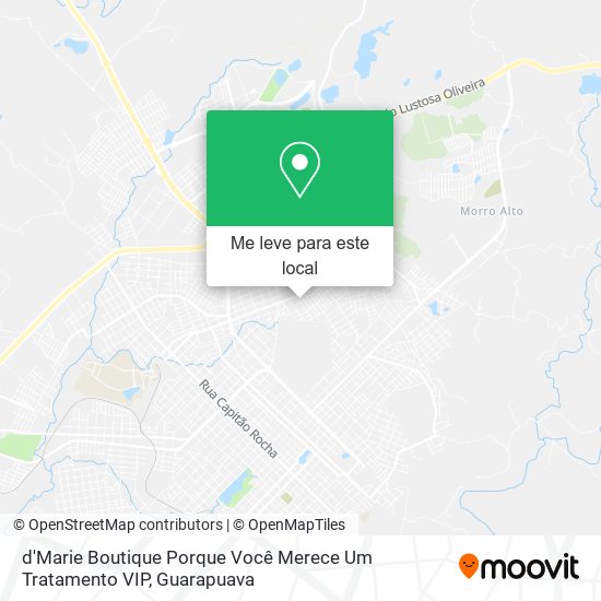 d'Marie Boutique Porque Você Merece Um Tratamento VIP mapa