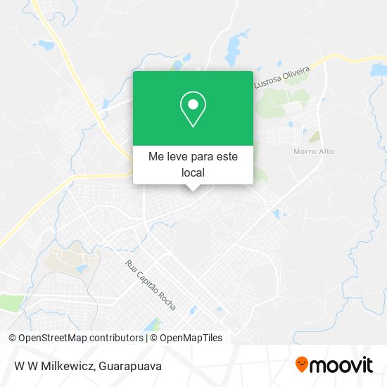W W Milkewicz mapa