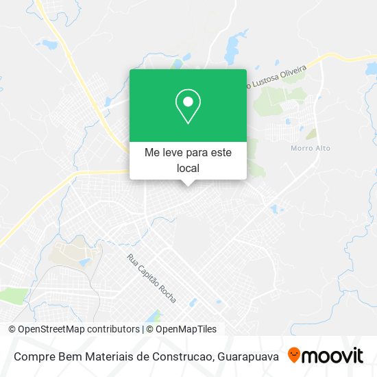 Compre Bem Materiais de Construcao mapa