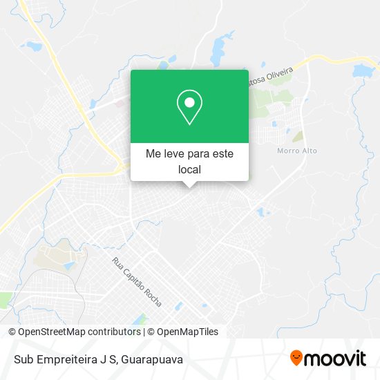 Sub Empreiteira J S mapa