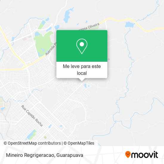 Mineiro Regrigeracao mapa