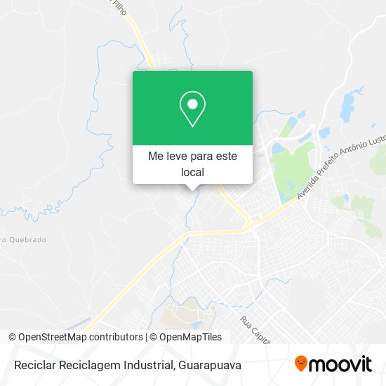 Reciclar Reciclagem Industrial mapa