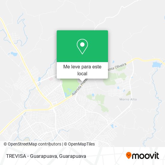 TREVISA - Guarapuava mapa