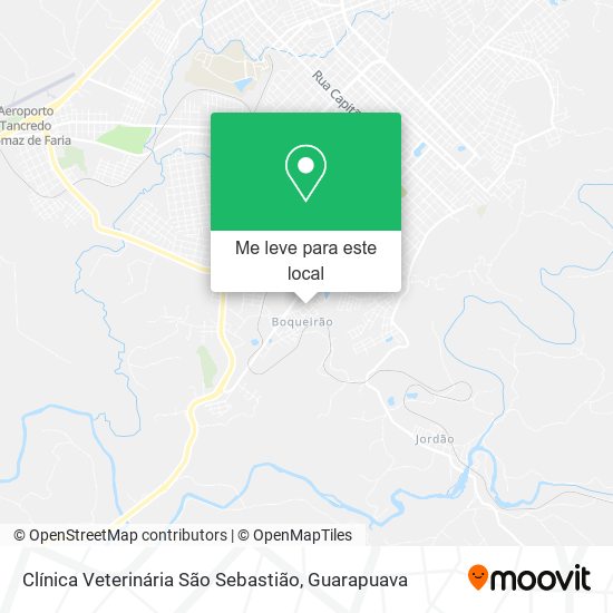 Clínica Veterinária São Sebastião mapa