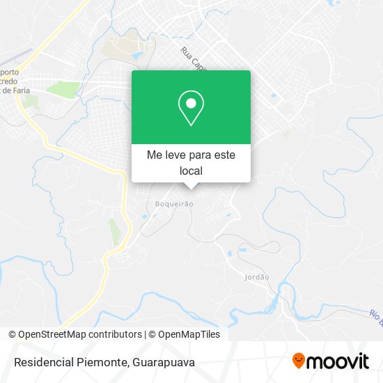 Residencial Piemonte mapa