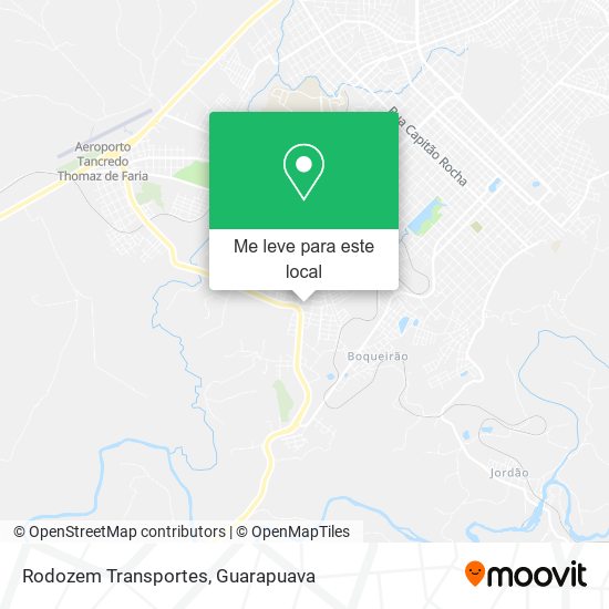 Rodozem Transportes mapa