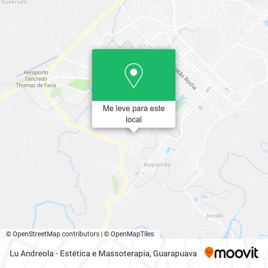 Lu Andreola - Estética e Massoterapia mapa