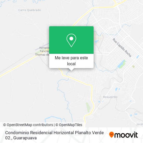 Condominio Residencial Horizontal Planalto Verde 02. mapa