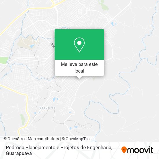 Pedrosa Planejamento e Projetos de Engenharia mapa