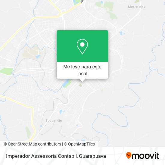 Imperador Assessoria Contabil mapa