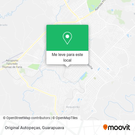 Original Autopeças mapa