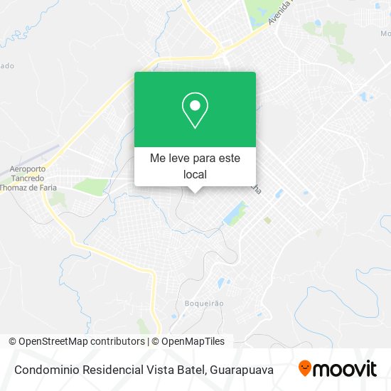 Condominio Residencial Vista Batel mapa