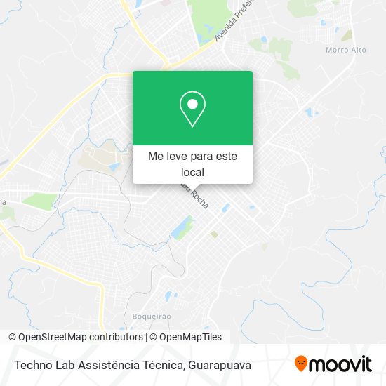 Techno Lab Assistência Técnica mapa