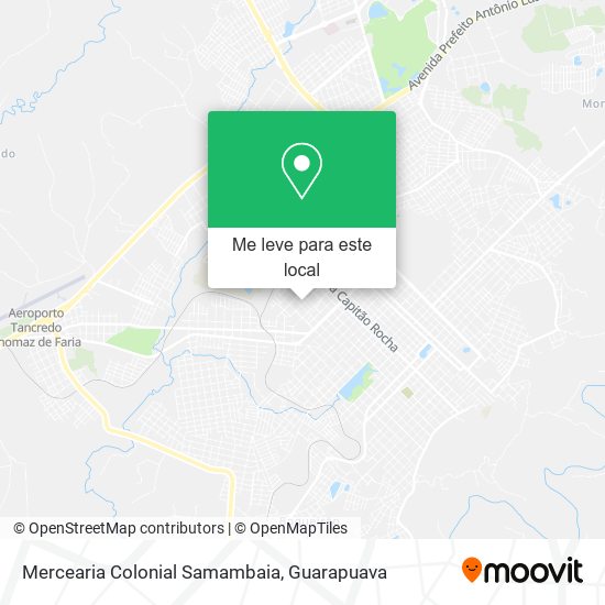 Mercearia Colonial Samambaia mapa