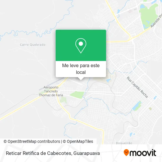 Reticar Retifica de Cabecotes mapa