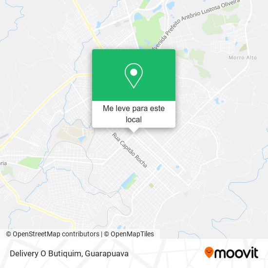 Delivery O Butiquim mapa