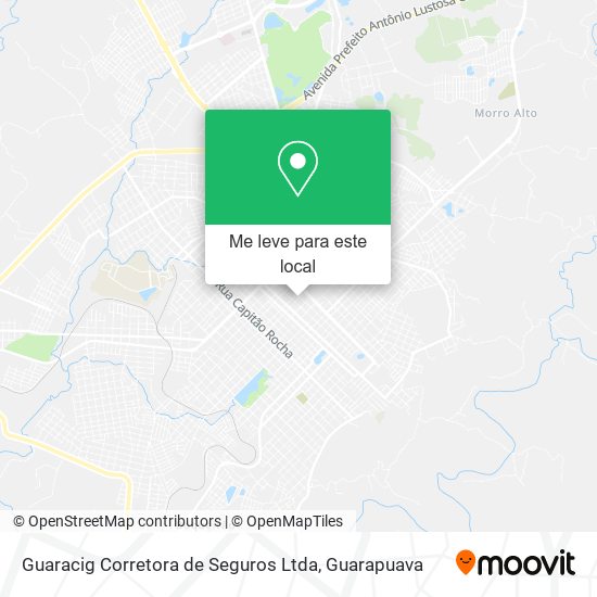 Guaracig Corretora de Seguros Ltda mapa