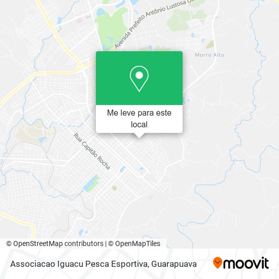 Associacao Iguacu Pesca Esportiva mapa