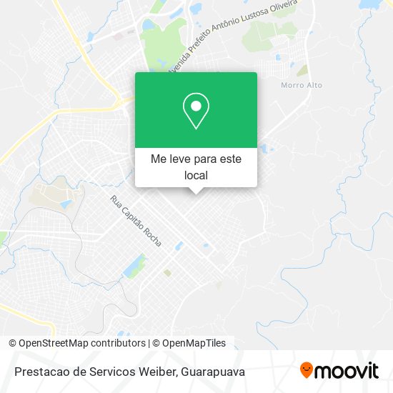 Prestacao de Servicos Weiber mapa