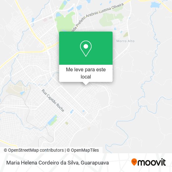 Maria Helena Cordeiro da Silva mapa