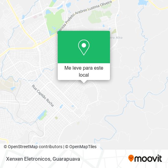 Xenxen Eletronicos mapa