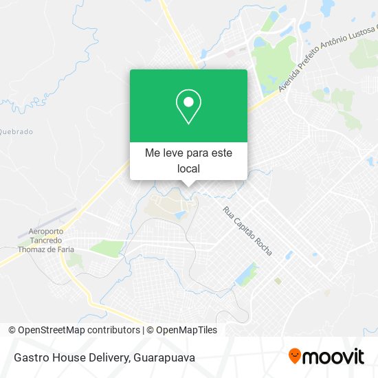 Gastro House Delivery mapa