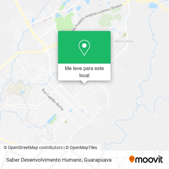 Saber Desenvolvimento Humano mapa