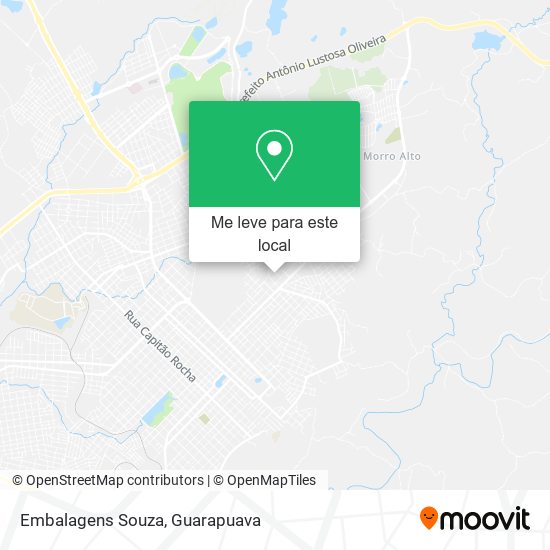Embalagens Souza mapa
