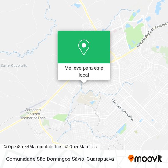 Comunidade São Domingos Sávio mapa