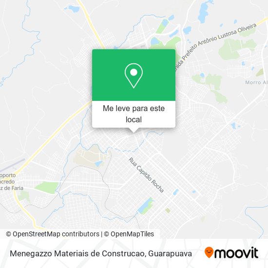 Menegazzo Materiais de Construcao mapa