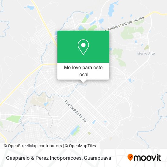 Gasparelo & Perez Incoporacoes mapa