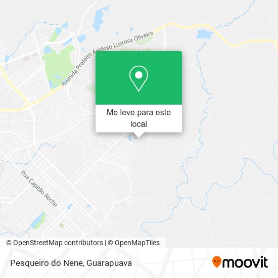 Pesqueiro do Nene mapa