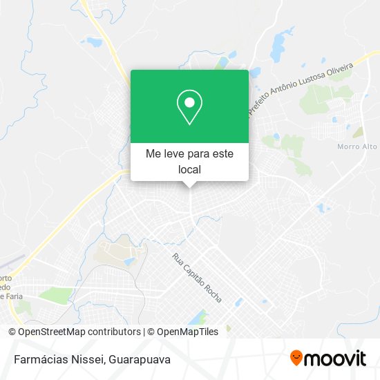 Farmácias Nissei mapa