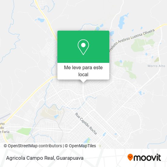 Agricola Campo Real mapa