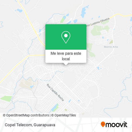 Copel Telecom mapa