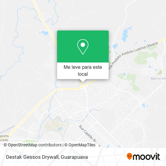 Destak Gessos Drywall mapa