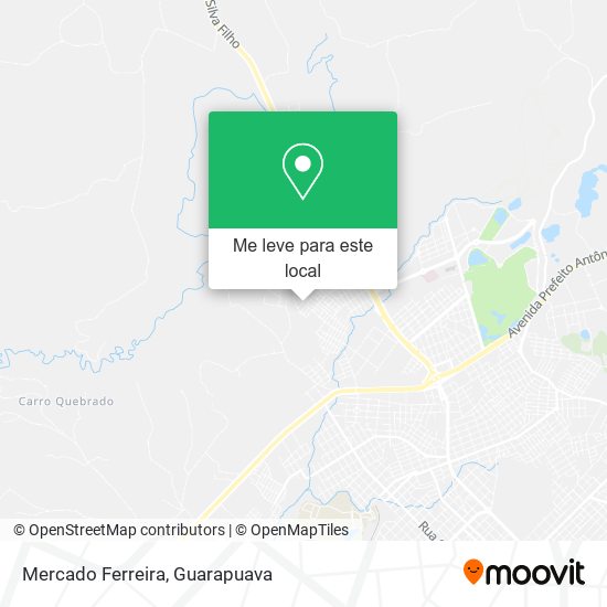 Mercado Ferreira mapa